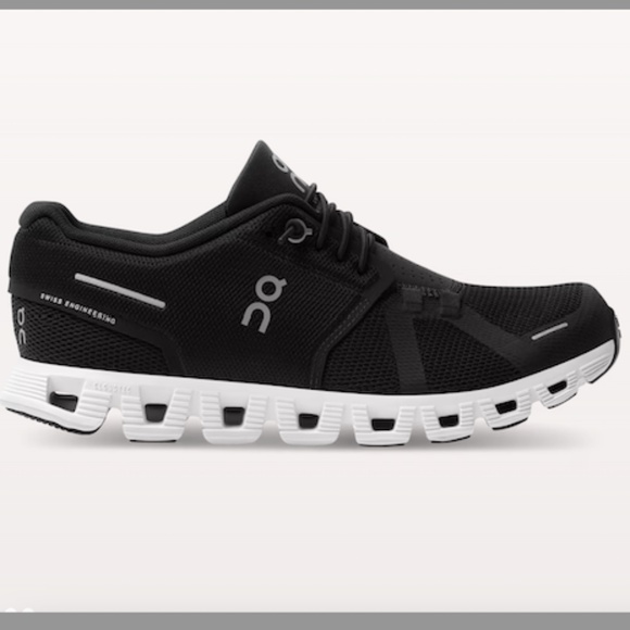 Swiss Engineering On Women's Cloud 5 Black Running Shoes/Sneakers (Size 9.5) - Picture 2 of 10